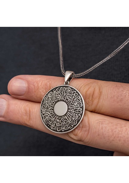 Gümüş İnşirah Suresi Erkek Kolye fiyatları