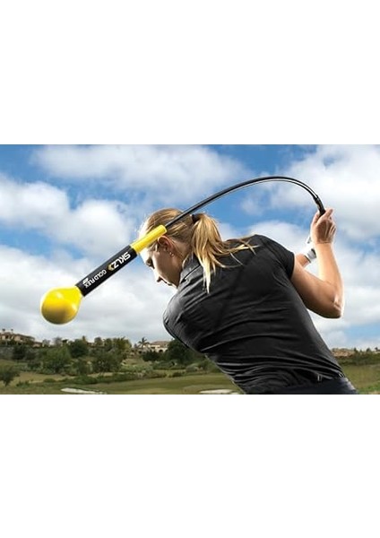 Golftrainingsprodukt Golf Altın Flex – Güç ve Zamanlama Trainer, Siyah-Sarı, 48' modelleri