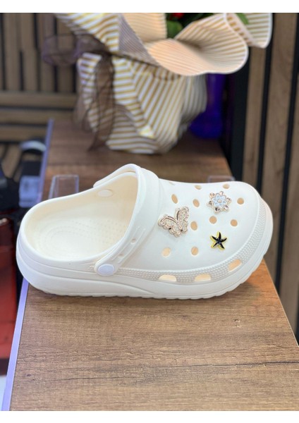 Kadın Günlük Yumuşak Taban Terlik-Krem fiyatları