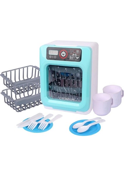 Pilli Işıklı Sesli Aparatlı Eğitici Evcilik Oyuncak Bulaşık Makinesi modelleri