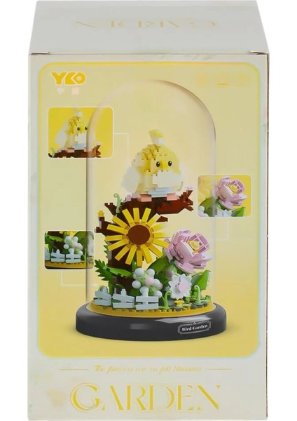 Bfs P1281 Panlos Fanus Çiçek 958 Parça Blok Seti -Vagon Life modelleri