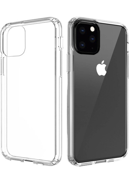 Apple iPhone 11 Pro Max Kılıf Lüx Şeffaf Silikon indirimleri