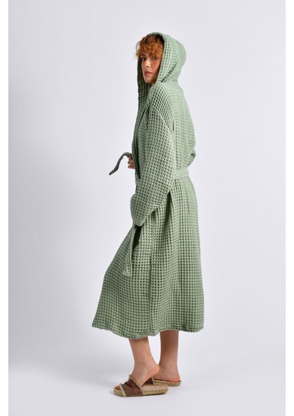 Mint Waffle (Gofre) Bornoz modelleri