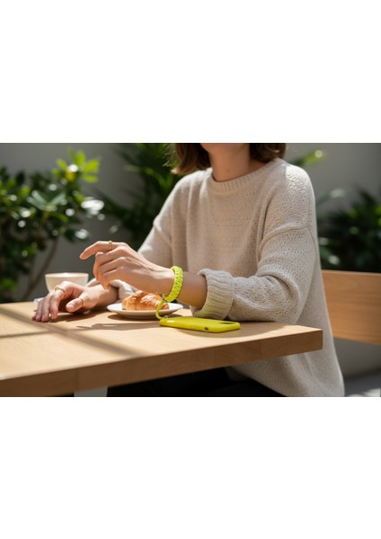 NEON SARI PARACORD BİLEKLİK TELEFON ASKISI TÜM KILIFLARA UYUMLU indirimleri