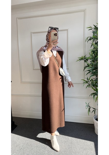 Kahverengi Tüvit Tesettür Jile fiyatları