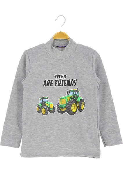 Erkek Çocuk Sweatshirt 2 Iplik Şardonlu