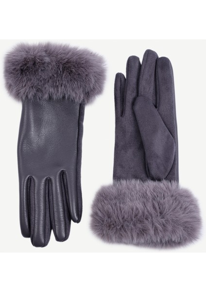 Bileği Kürklü Pu Eldiven fiyatları