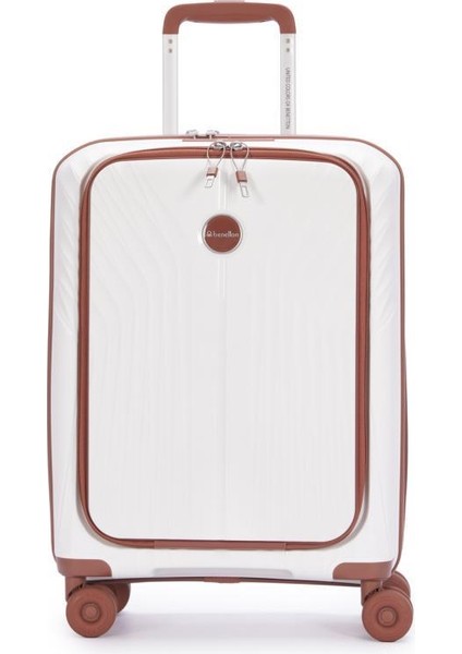 Trolley Valiz Beyaz Kabin Boy 14BNT8010-03-BY