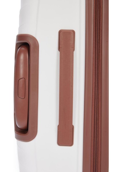 Trolley Valiz Beyaz Kabin Boy 14BNT8010-03-BY fırsatları