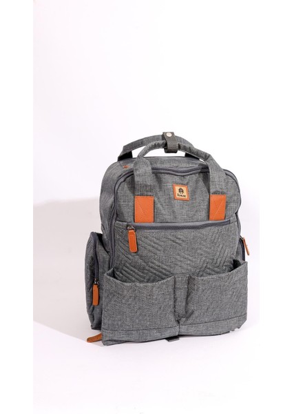 Unisex Sırt Çantası Gri