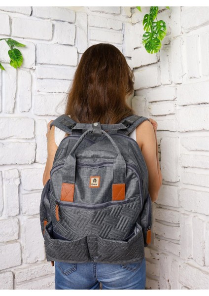 Unisex Sırt Çantası Gri modelleri