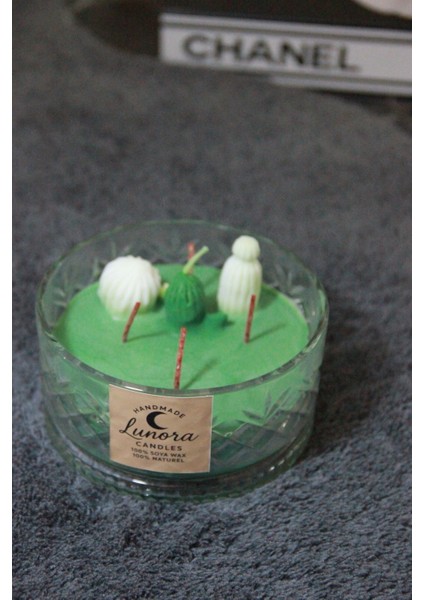 Çam Kokulu Dekoratif Mum (%100 Soya Wax,handmade) fiyatları