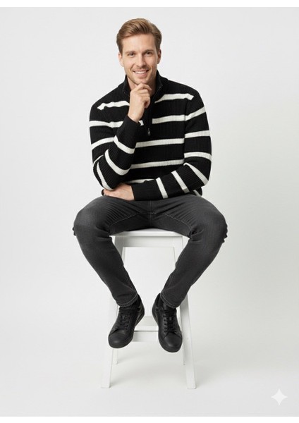 Erkek Fermuarlı Kazak 218 fırsatları