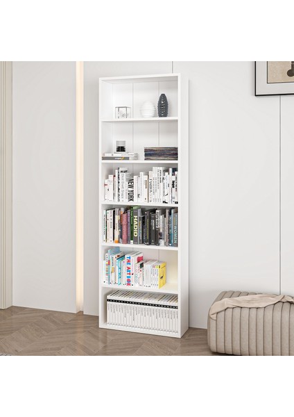 Adel 5 Raflı Kitaplık - Beyaz modelleri