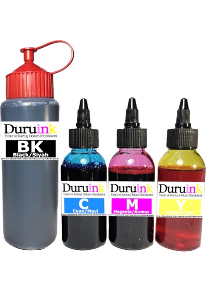 Duruınk Canon TS3750I PG-575 CL-576 Kartuş Dolum Seti 500ML SİYAH+3X100ML Renkli Mürekkep modelleri