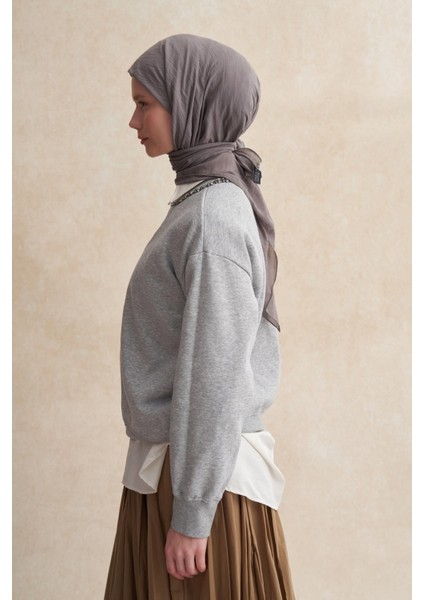 Organik Kırışık Eşarp Küllü Gri fiyatları