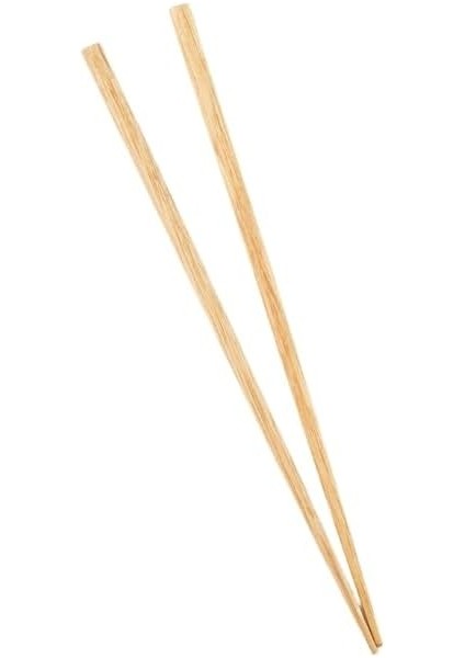 Çok Kullanımlık Bambu Sade Ahşap Chopstick | Tekrar Kullanılabilir ve Yıkanabilir Bambu Chopstick | Kore Çin Japon Yemek Çubukları | 22,5 cm