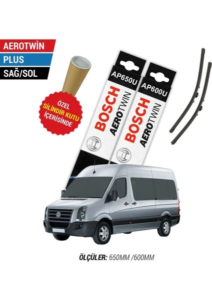 Volkswagen Crafter 2016 Model Silecek Takımı Ön Bosch Aerotwin Plus