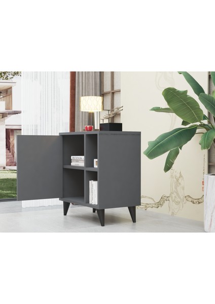 Raflı Komodin Modern Dekoratif Çok Amaçlı modelleri