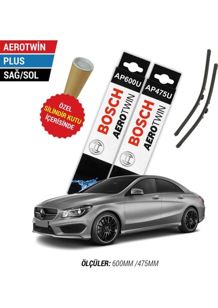 Mercedes Cla 2013 Model Silecek Takımı Ön Bosch Aerotwin Plus