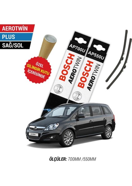 Opel Zafira 2008 Model Silecek Takımı Ön Bosch Aerotwin Plus