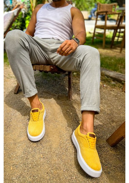 CH173 - KBT Velluto Erkek Ayakkabı SARI fırsatları