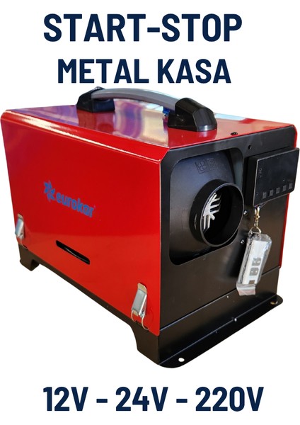 Çanta Tipi Dizel Isıtıcı 5kw 12V-24V-220V (Webasto Muadili)