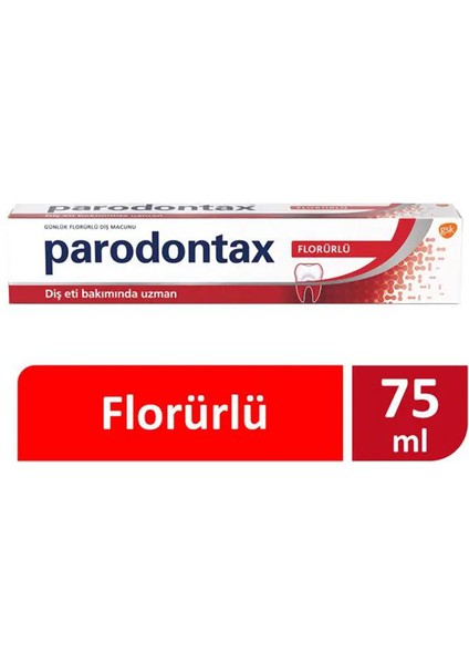 3 Adet Parodontax Diş Macunu 75ML Florürlü fiyatları