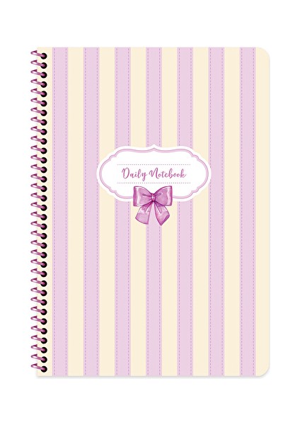 3 Adet Keskin A4 80 Yp.çiz. Karton Kp.spr.kurdele Defter