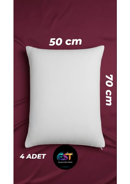 Sıvı Geçirmez Yastık Alezi 4 Adet
