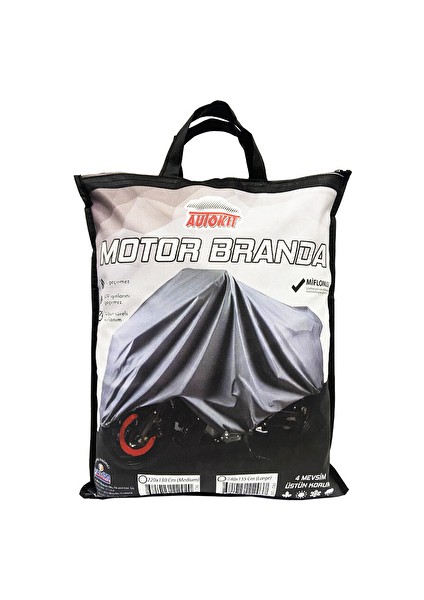 2 Adet Motor Brandası 220X130 cm M