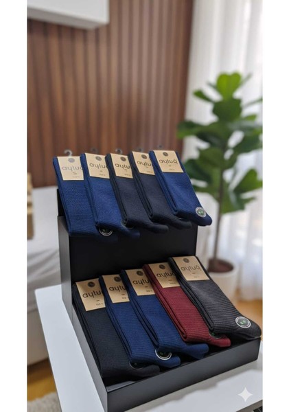 Bambu-Pamuk Erkek Soket Çorabı Asorti Renk 41-45 Arası 12^li Kutu fiyatları