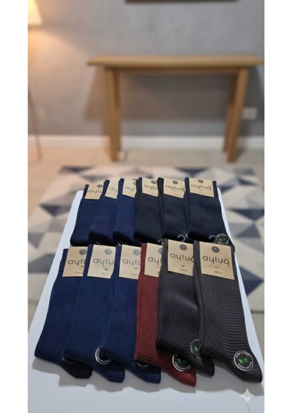 Bambu-Pamuk Erkek Soket Çorabı Asorti Renk 41-45 Arası 12^li Kutu modelleri