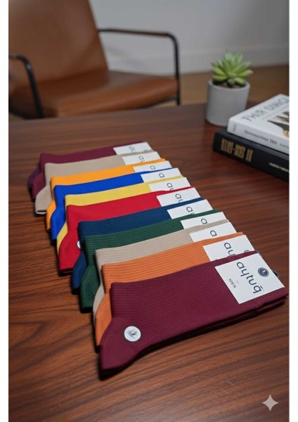 Bambu Soket Erkek Çorabı , Asorti 12'li Kutu modelleri