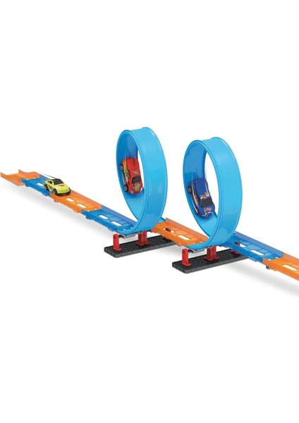 34 Parça Çek Bırak Araba Oyuncak Yarış Seti
