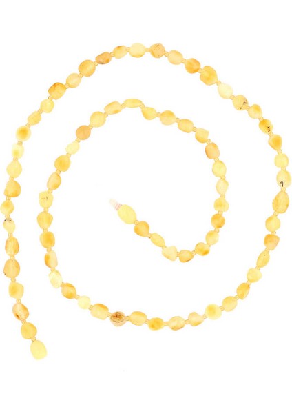 Yetişkin Damla Kehribar Kolye