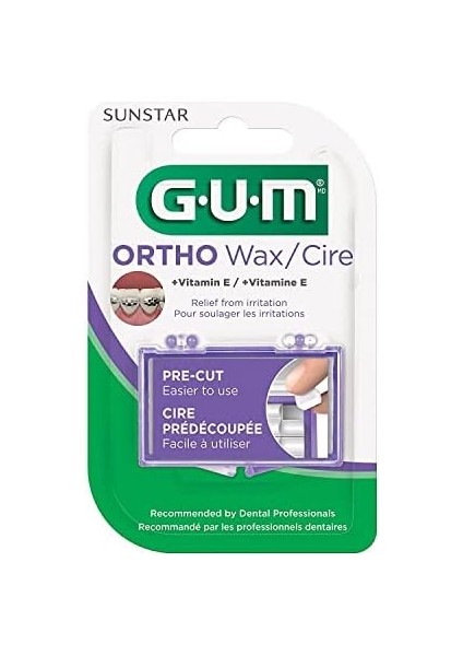 Gum Sunstar Ortho Wax Diş Teli Mumu