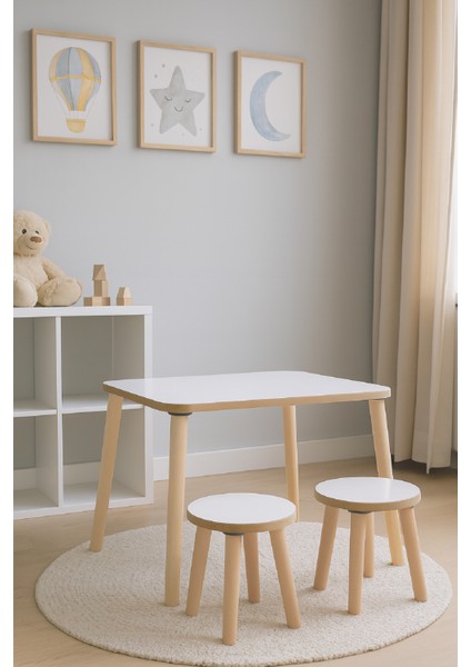 Çocuk Aktivite Masası, Etkinlik Masası, Çocuk Düz Çalışma Masası- Sandalye Takımı Yaz- Sil Yüzey fırsatları
