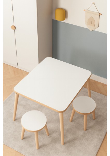 Çocuk Aktivite Masası, Etkinlik Masası, Çocuk Düz Çalışma Masası- Sandalye Takımı Yaz- Sil Yüzey indirimleri