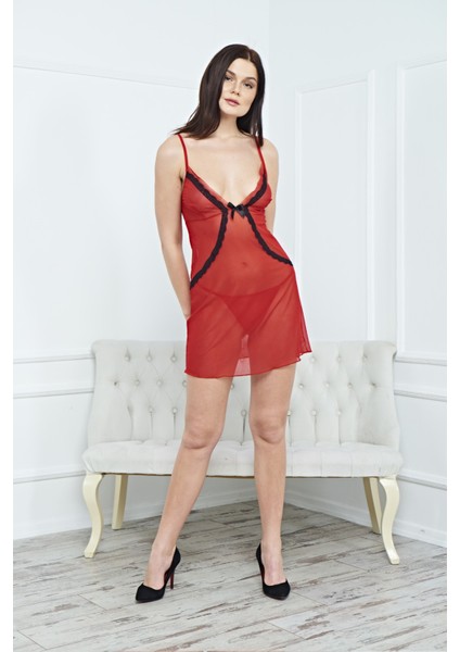 Kadın Şık Fantezi Elbise Gecelik Harness - Meleners fiyatları