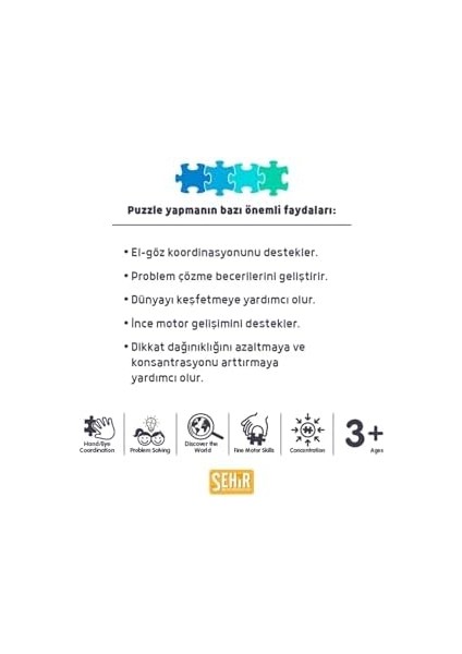 Games Lisanslı 35 Parça Çerçeveli 34X24CM Çocuk Puzzle Yapboz Yeni Serisi ( ) fiyatları