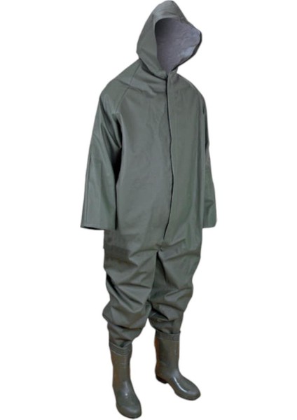 Suni Deri Boy Tulum Çizme