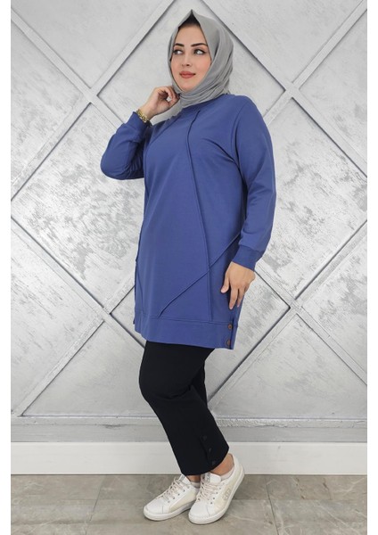 Kadın Kolye Detaylı Tesettür Tunik
