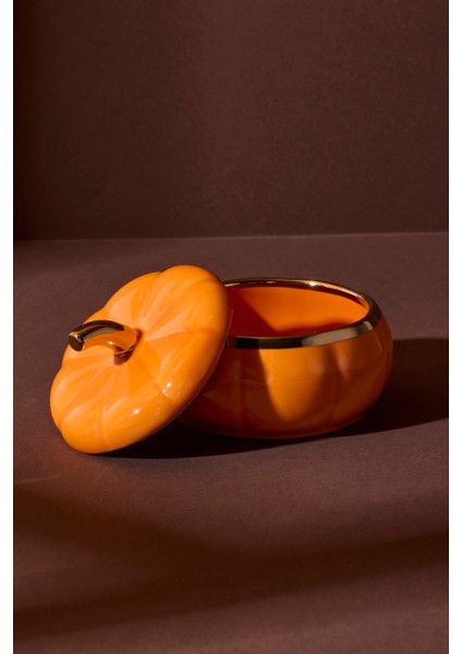 Balkabak Porselen S Kapaklı Saklama Kabı 8.5 X8.5 X3.6 cm fiyatları