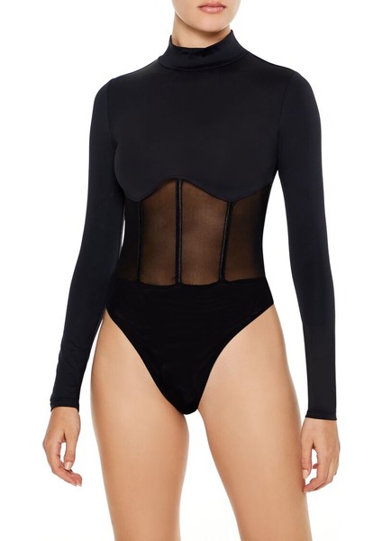 Transparan Detaylı Bodysuit fiyatları