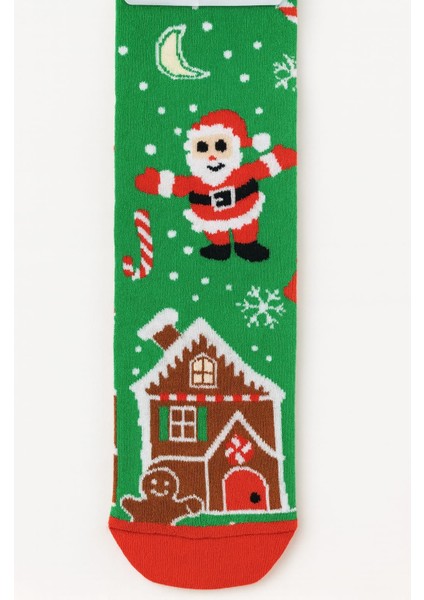 Asetat Kutulu Yılbaşı Hediyesi-Şık Ambalajında Renkli Kış Çorabı fiyatları