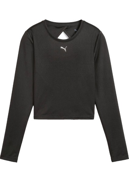 W Green Terrains Long Sleeve Kadın Siyah Koşu Tişört fırsatları