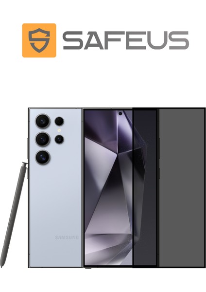 Samsung S24 Ultra Tam Kaplayan Hayalet Parmak Izi Bırakmayan Safir Ekran Koruyucu Cam