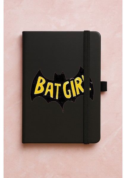 Promosyon Tarihsiz Premium Termo Defter Desenli 192 Yaprak - Batgirl