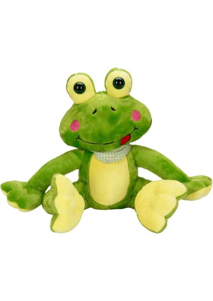 Oturan Peluş Kurbağa 30 cm